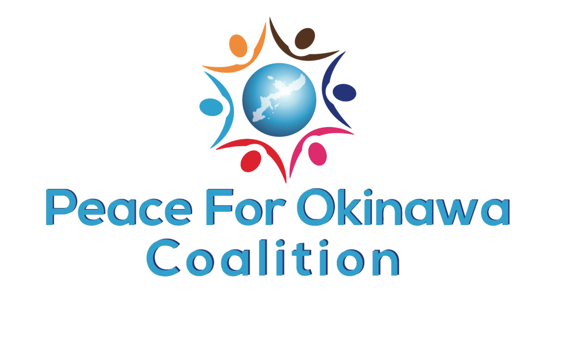 Peace for Okinawa Coalition logo twitter account